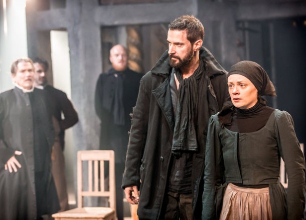 Arthur Miller's The Crucible, directed by Yaël Farber with  Richard Armitage as John Proctor. Photo: Johan Persson