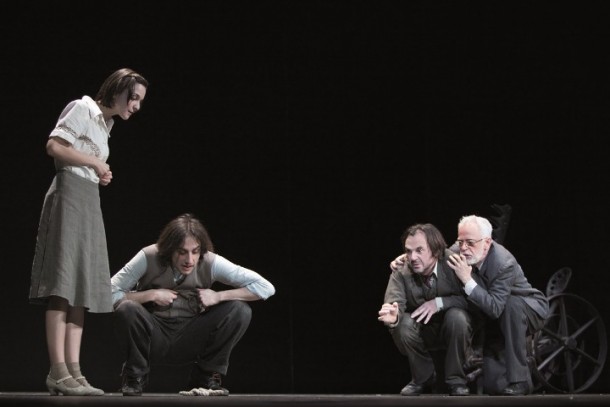 Luca Ronconi's adaptation of Witold Gombrowicz's Pornography at Teatro Argentina, Rome