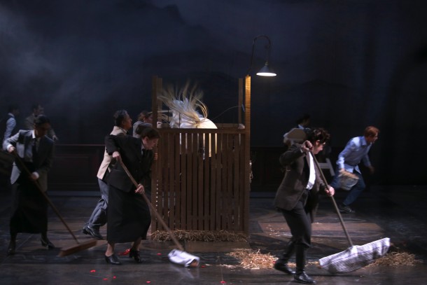 Macbeth, directed by Ariane Mnouchkine at Théâtre du Soleil. Photo credit: Michèle Laurent